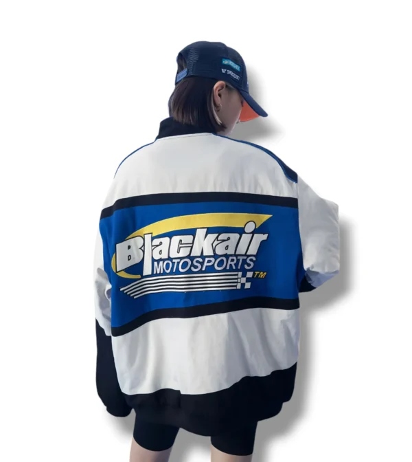 Blackair jacket blue back image