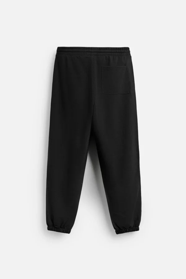Cozy Black Track Pants – Ultimate Comfort & Style - Image 3