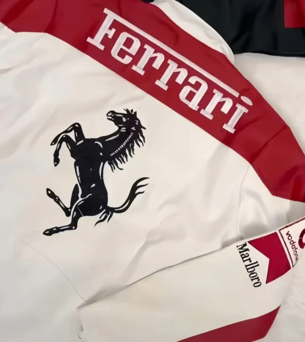 F1 Leather Jacket for Men & Women – Premium Racing-Inspired Leather Jacket for Style & Performance | Drip Mania - Image 3
