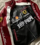 F1 Leather Motorcycle Jacket for Men & Women – Premium Racing-Inspired Leather Jacket | Drip Mania
