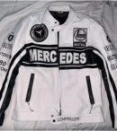 Mercedes Racing Leather Jacket – Streetwear Biker Fit for Men & Women