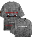 Stylish Porsche 911 Oversized T-Shirt - Premium & Comfort Fit for Men and Women
