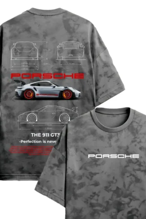 Stylish Porsche 911 Oversized T-Shirt - Premium & Comfort Fit for Men and Women