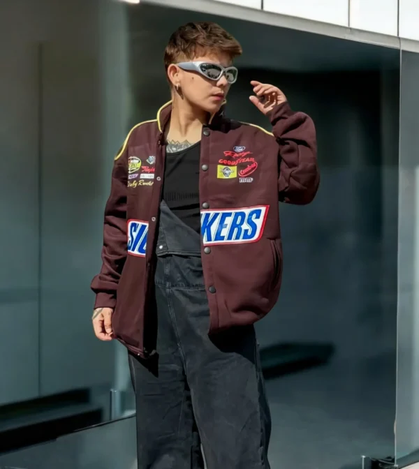 Snickers Racer Jacket – Premium Men's Motorcycle & Racing Jacket for Performance & Style - Image 2