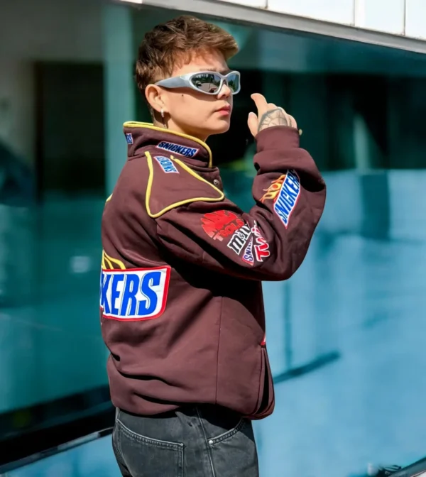 Snickers Racer Jacket – Premium Men's Motorcycle & Racing Jacket for Performance & Style - Image 3