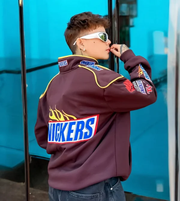 Snickers Racer Jacket – Premium Men's Motorcycle & Racing Jacket for Performance & Style - Image 4