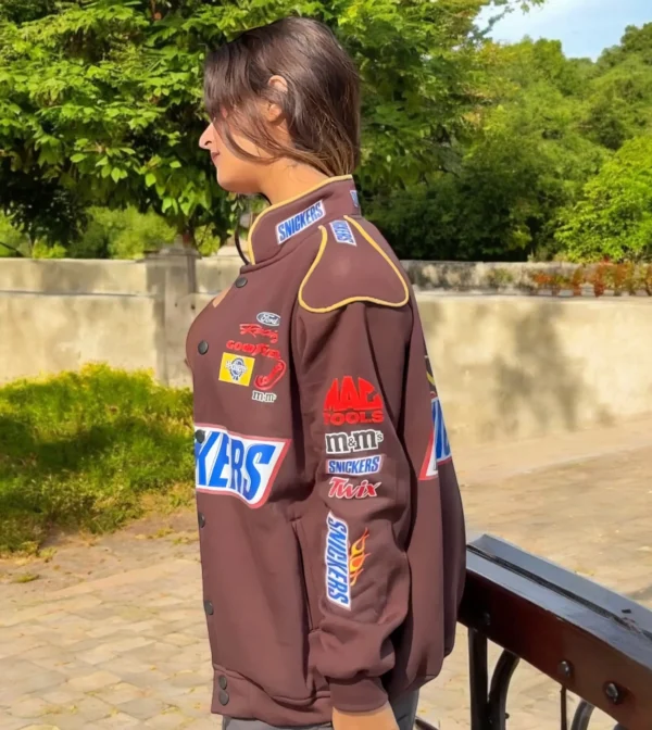 Snickers Racer Jacket for Women – Stylish & Durable Snickers Motorcycle Jacket for Ultimate Protection & Comfort - Image 2
