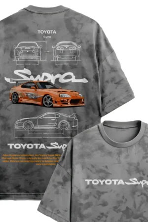 Toyota Supra Oversized T-Shirt – Ultimate Comfort & Stylish Fit for Car Lovers