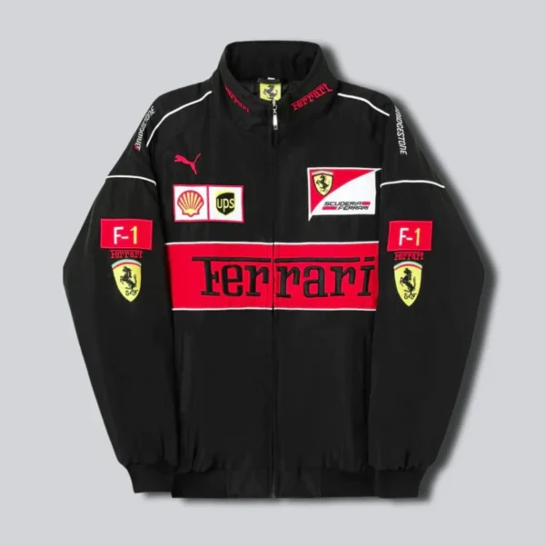 Ferrari Turbo F1 Classic Racer Jacket Drip Mania