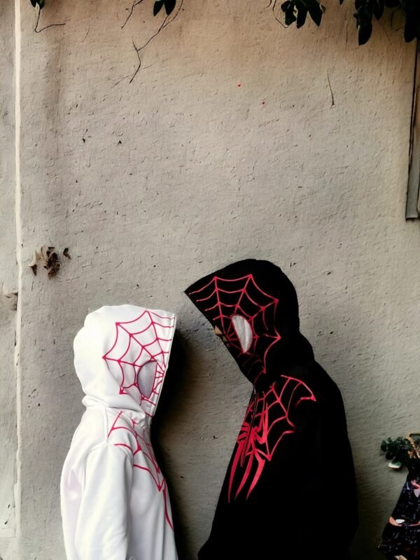 Couple Spider-Man Full Zipper Hoodie Matching Superhero Hoodies
