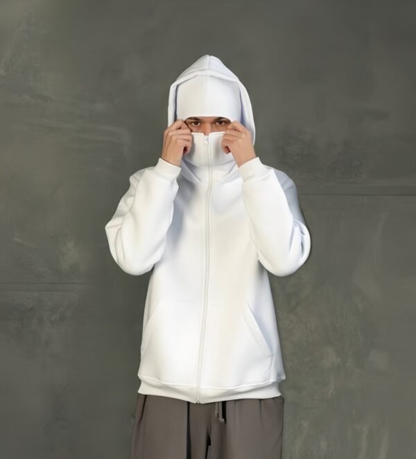 Balaclava Hoodie Zip up Premium Design - Image 3