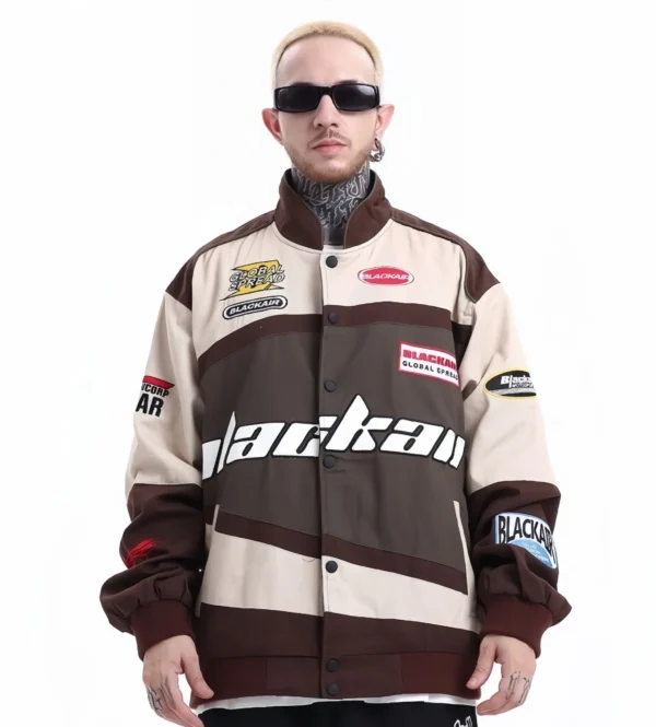 Blackair jacket brown front image