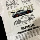 Porsche T-shirt - Premium Motorsport Apparel for Car Enthusiasts
