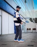 Black Air Racing Jacket for Men – F1 Inspired Oversized Streetwear | Drip Mania back image