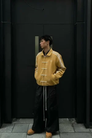 Unisex Yellow CNY Jacket Style Look by Drip Mania Streetwear