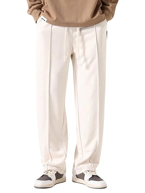 Men's Pleated Sweatpants -Urban Luxe Pleated Sweatpants | Drip Mania