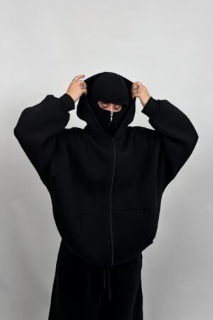 Balaclava Hoodie Zipper