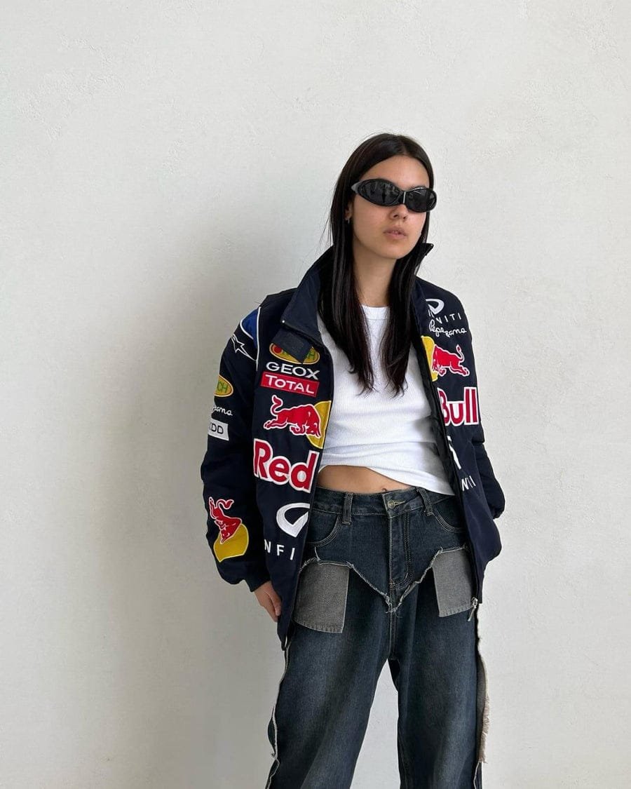 Premium Red Bull Racing Jacket – Elite F1 Streetwear for Bold Style | Drip Mania